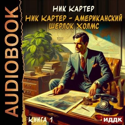 Ник Картер - Ник Картер - американский Шерлок Холмс [Книга 1] (2025) MP3 аудиокнига скачать торрент